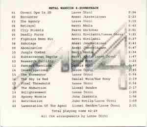 Soundtrack Index